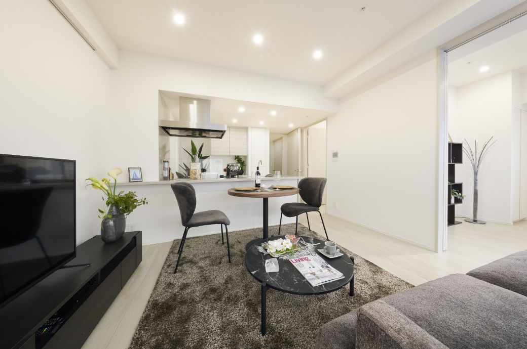 Living Dining Kitchen