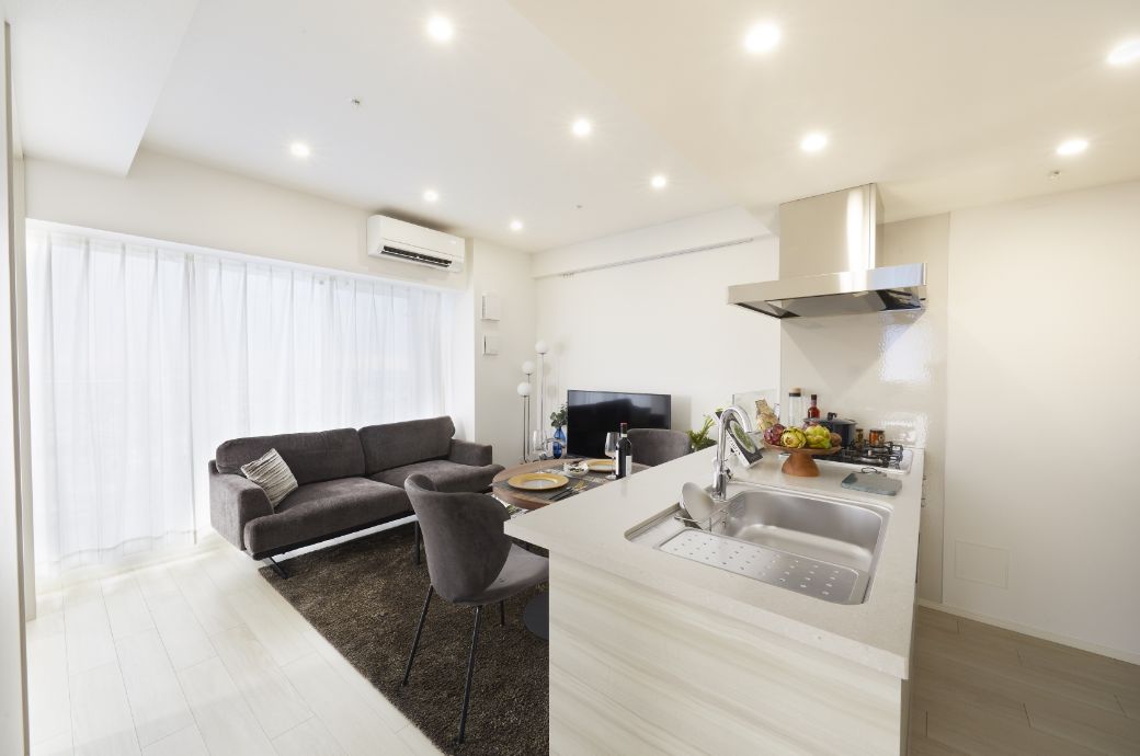 Living Dining Kitchen