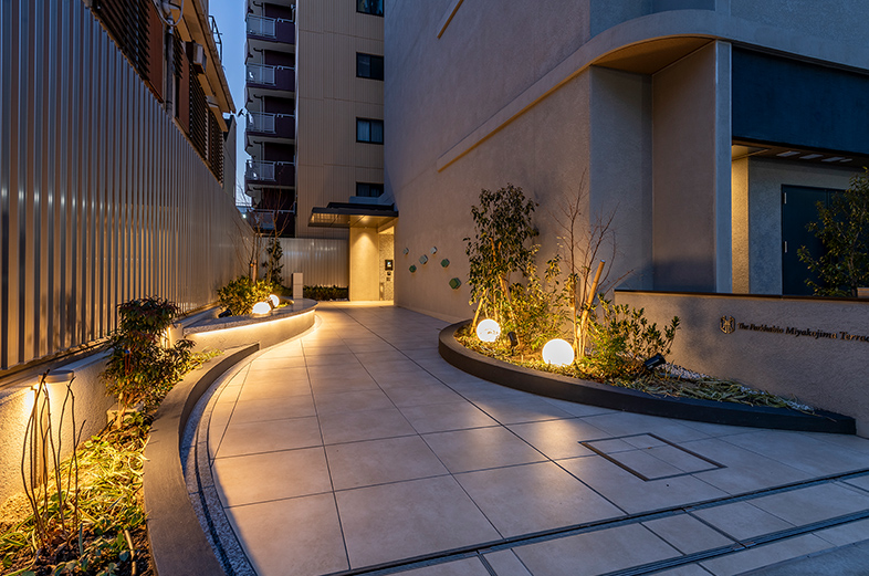 エントランスアプローチ