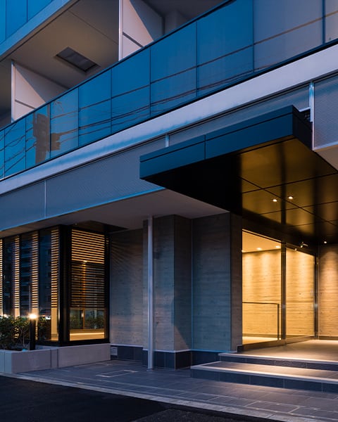 スタイリッシュな外観