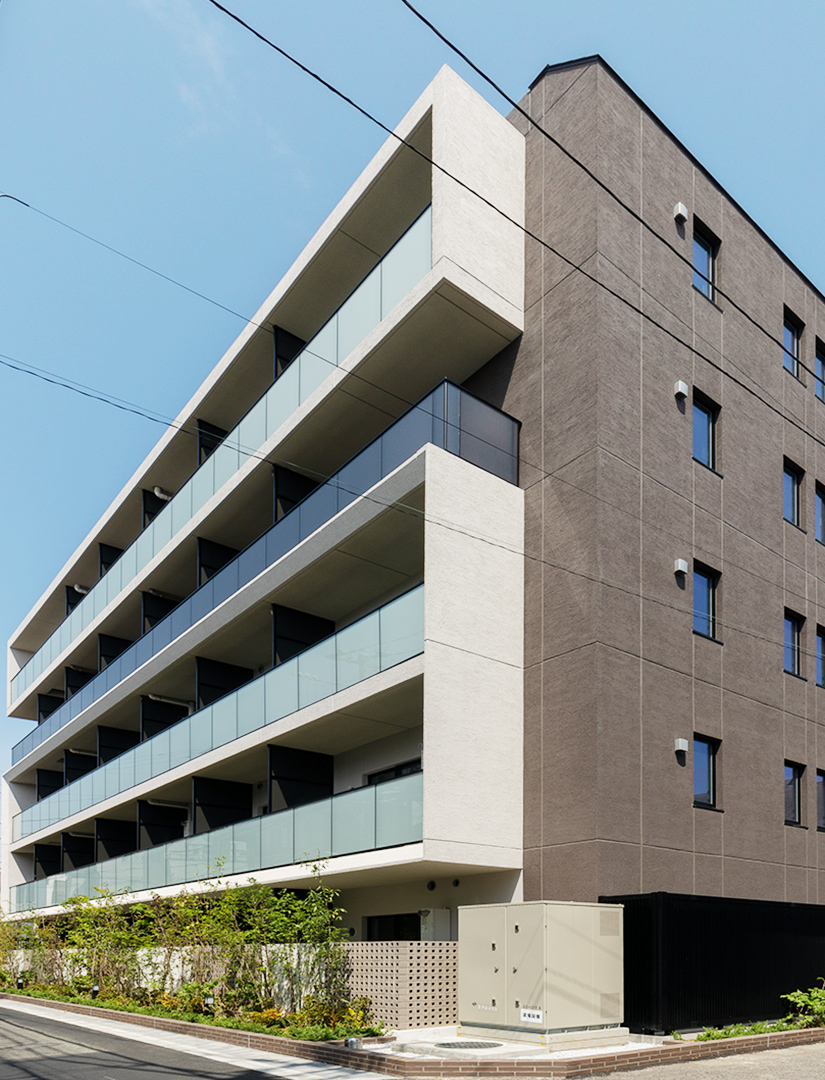 代沢の街を臨む落ち着いたデザイン