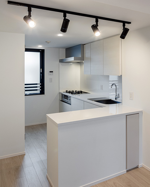 清潔感のあるキッチン