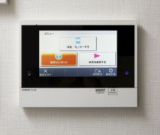 カラーモニター付インターフォン