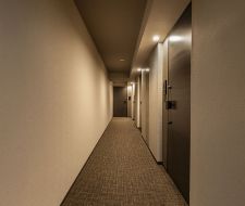 ホテルライクな内廊下